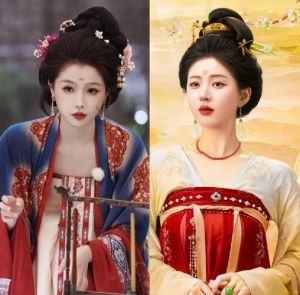 赵露思虞书欣古装剧对决_营销与口碑之争