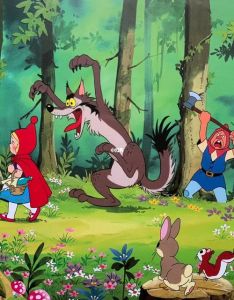 《小红帽和野兽》的日本动漫 爱情与反转新演绎